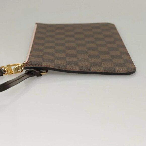 LOUIS VUITTON Damier Ebene Neverfull MM Pouch LV - Picture 3 of 14